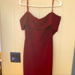 Off the shoulder dress